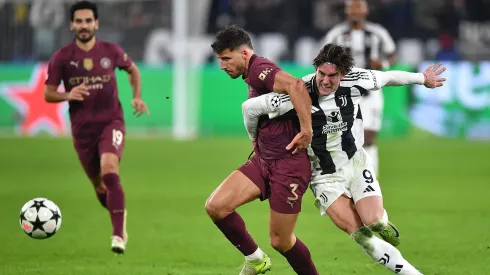 Juventus e Manchester City já se encontraram esta época, na Champions League. Foto: Getty