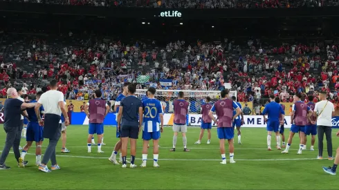 FC Porto com os adeptos no Mundial de Clubes. Foto: FC Porto