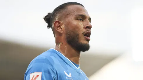 Luis Suárez, do Almería, é alvo do Sporting. Foto: Rafa Babot/Getty Images