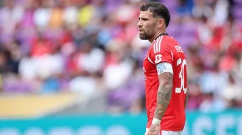 Nicolás Otamendi, capitão e defesa-central do Benfica. Foto: Getty