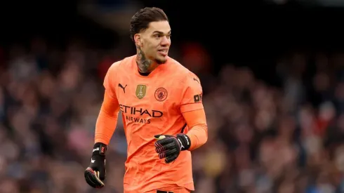 Ederson, guarda-redes do Manchester City. Foto: Getty Images