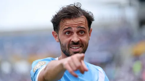 Bernardo Silva gostou da exibição do Manchester City frente à Juventus. Foto: Dan Mullan/Getty Images