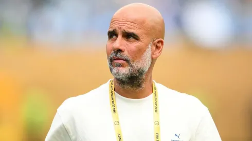 Pep Guardiola, treinador do Manchester City. Foto: Getty Images