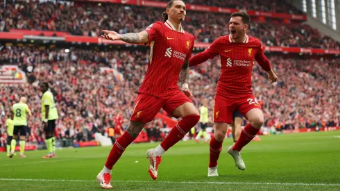 Darwin Núñez fez sete golos e cinco assistências em 47 jogos ao serviço do Liverpool na última época.