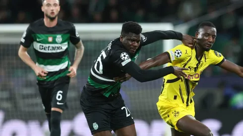 Diomande, afinal, não deve deixar o Sporting para rumar ao Crystal Palace. Foto: Carlos Rodrigues/Getty Images