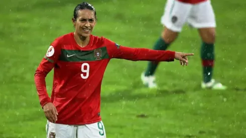 Carla Couto é uma das melhores jogadoras de sempre de Portugal. Foto: FPF