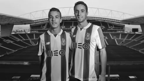 André Silva e Diogo Jota, respetivamente, jogaram ambos nos dragões. Foto: FC Porto.