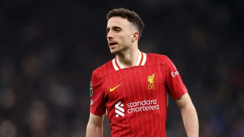 Diogo Jota conquistou os adeptos do Liverpool e do mundo do futebol. Foto: Julian Finney/Getty Images