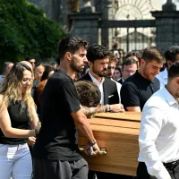 Família, amigos e colegas entre milhares no último adeus a Diogo Jota e André Silva