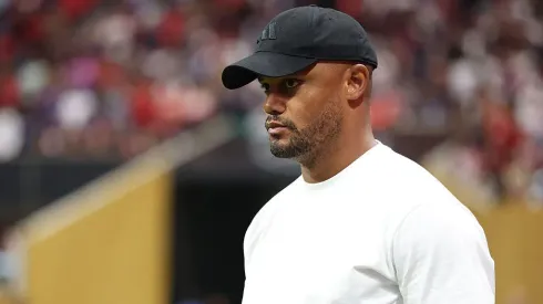 Vincent Kompany durante PSG x Bayern de Munique. Foto: Getty Images