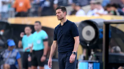 Xabi Alonso, do Real Madrid, no jogo com o Dortmund. Foto: David Ramos/Getty Images