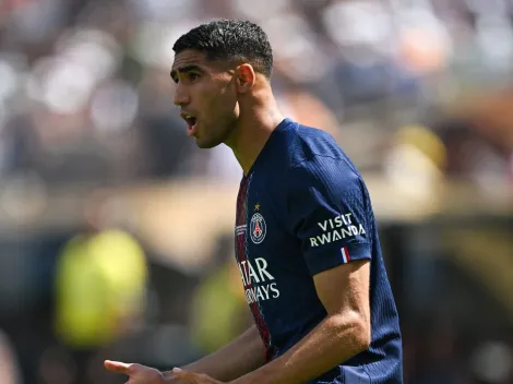 Reação de Hakimi à goleada do PSG: "Um jogo magnífico"