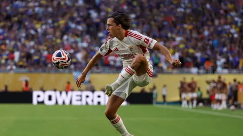 Álvaro Carreras, jogador do Benfica. Foto: Getty Images