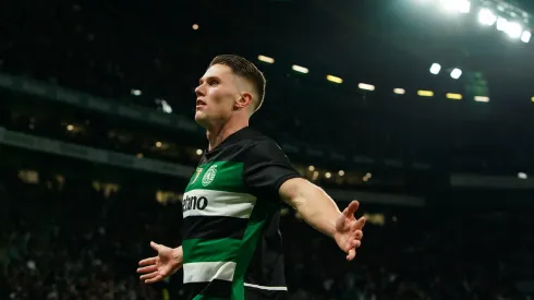 Gyokeres, avançado do Sporting. Foto: Gualter Fatia/Getty Images.