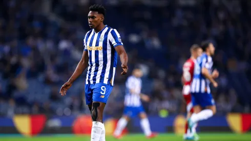 Samu Aghehowa, avançado do FC Porto. Foto: Getty Images