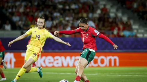 Telma Encarnação, jogadora do Sporting. Foto: FPF