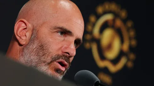 Enzo Maresca elogiou fortemente o PSG. Foto: Alex Grimm/Getty Images