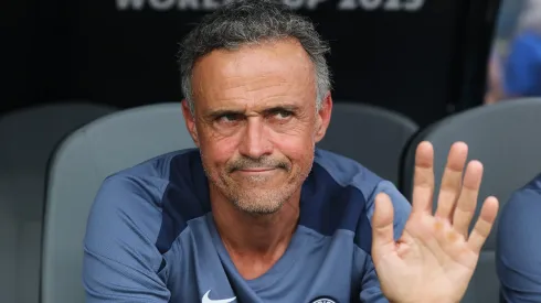 Luis Enrique em polémica na final do Mundial de Clubes. Foto: Getty Images