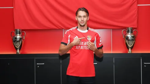 Amar Dedic é o mais recente reforço dos encarnados. Foto: SL Benfica