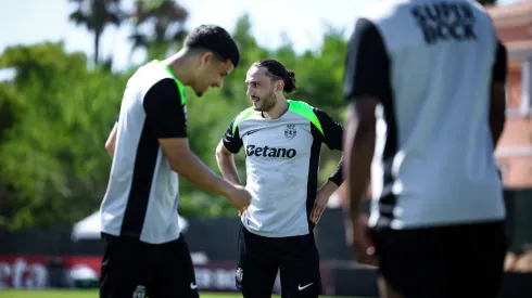 A presença do reforço Giorgi Kochorashvili será um dos aspetos em foco no Sporting x Celtic. Foto: Sporting CP