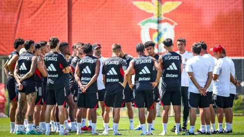 Benfica realiza primeiro treino da pré-temporada. Foto: SL Benfica