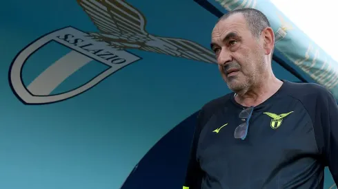 Maurizio Sarri, treinador da Lazio. Foto: Getty Images