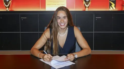 Diana Gomes assinou pelo Benfica até 2028. Foto: site oficial do Benfica