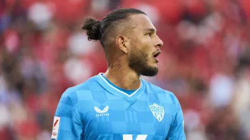 Luis Suárez, jogador do Almería. Foto: Getty Images