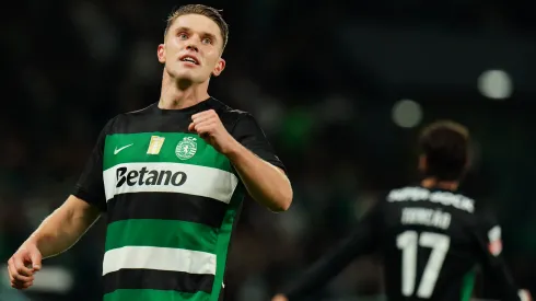 Viktor Gyokeres continua no meio de um impasse negocial entre o Sporting e o Arsenal. Foto: Getty