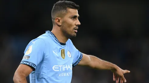 Rodrigo, do Manchester City: na mira do Real Madrid. Foto: Stu Forster/Getty Images