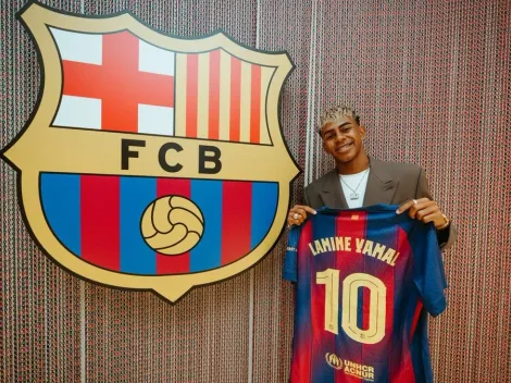 Recorde de vendas da camisola 10 de Lamine Yamal
