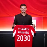 Richard Ríos é oficialmente jogador do Benfica por 27 milhões de euros e fica com contrato até 2030