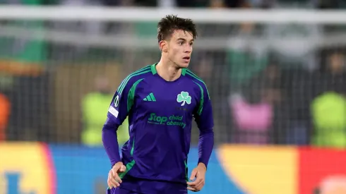 Giorgos Vagiannidis, lateral do Panathinaikos, muito perto do Sporting. Foto: Carl Recine/Getty Images