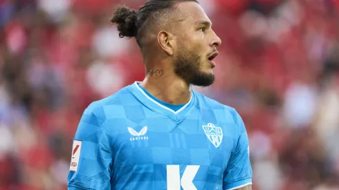 Luis Suárez, avançado colombiano do Almería, vai jogar no Sporting e sucederá a Viktor Gyokeres.