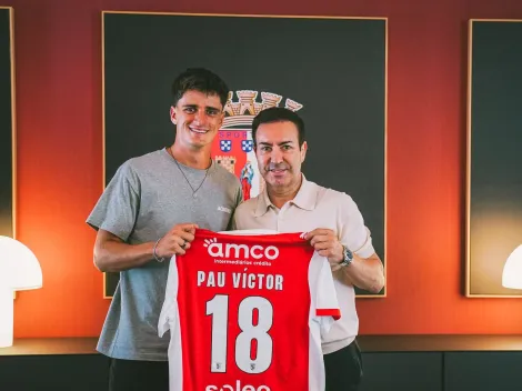 Avançado espanhol Pau Víctor assina contrato de cinco temporadas com o SC Braga