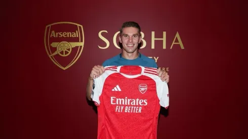 Viktor Gyökeres, reforço do Arsenal. Foto: Arsenal