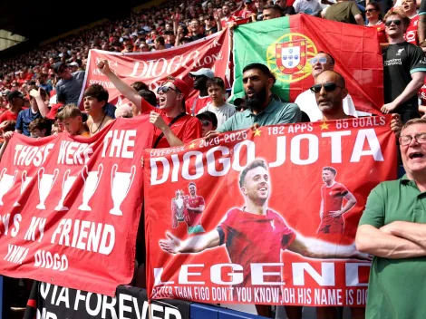 Diogo Jota homenageado por Liverpool e Kenny Dalglish