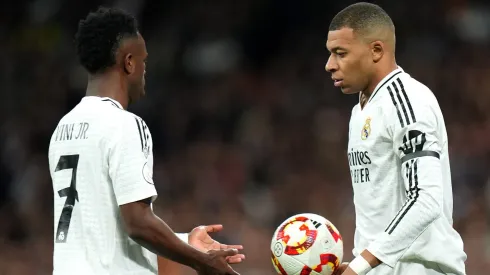 Real Madrid decide vender Vinícius Júnior se chegar boa proposta.  Foto: Angel Martinez/Getty Images
