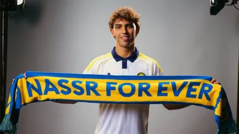 João Félix já é jogador do Al-Nassr. Foto: conta oficial no X do Al-Nassr