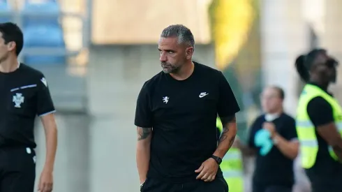 Rui Borges, treinador do Sporting, fez a antevisão da Supertaça com o Benfica. Foto: Gualter Fatia/Getty Images