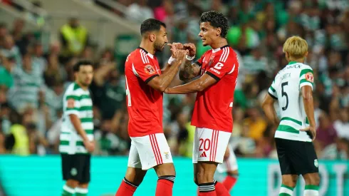 O Benfica venceu o Sporting com golo de Pavlidis. Foto: Getty Images