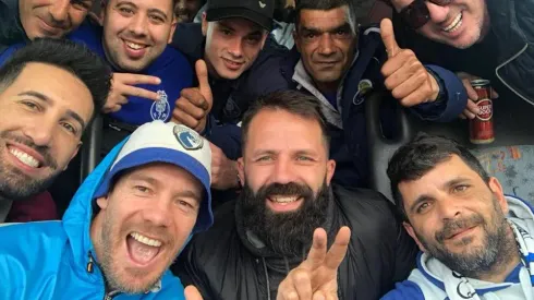 Fernando Madureira, de alcunha Macaco (canto inferior esquerdo), liderou a claque Super Dragões, a mais significativa do FC Porto, durante cerca de duas décadas.