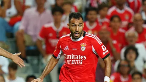 Pavlidis fez o golo da vitória do Benfica na Supertaça. Foto: Gualter Fatia/Getty Images