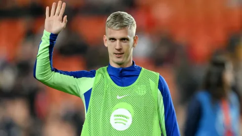 Dani Olmo compara reforços de Real Madrid e Barcelona. Foto: David Ramos/Getty Images