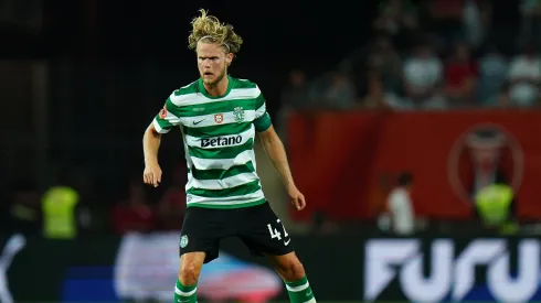 Morten Hjulmand, jogador do Sporting. Foto: Getty Images