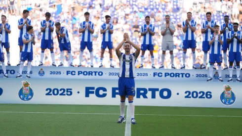 Luuk de Jong apresentado no FC Porto. Foto: FC Porto