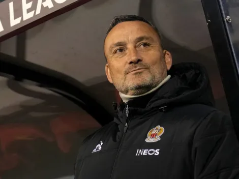 Franck Haise, treinador do Nice, desfaz-se em elogios ao Benfica