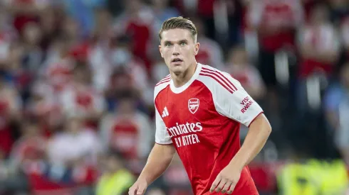Viktor Gyokeres tem estado sobre os olhares atentos com a camisola do Arsenal, incluindo de Paul Scholes. Foto: Yu Chun Christopher Wong/Eurasia Sport Images/Getty Images