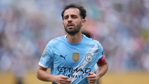 Bernardo Silva, capitão do manchester City. Foto: Dan Mullan/Getty Images
