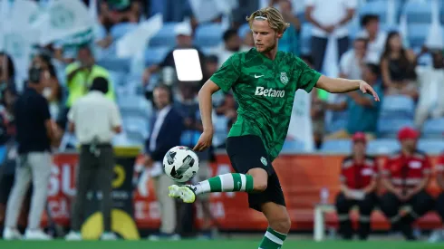 Morten Hjulmand será um dos jogadores em foco no Casa Pia x Sporting. Foto: Getty